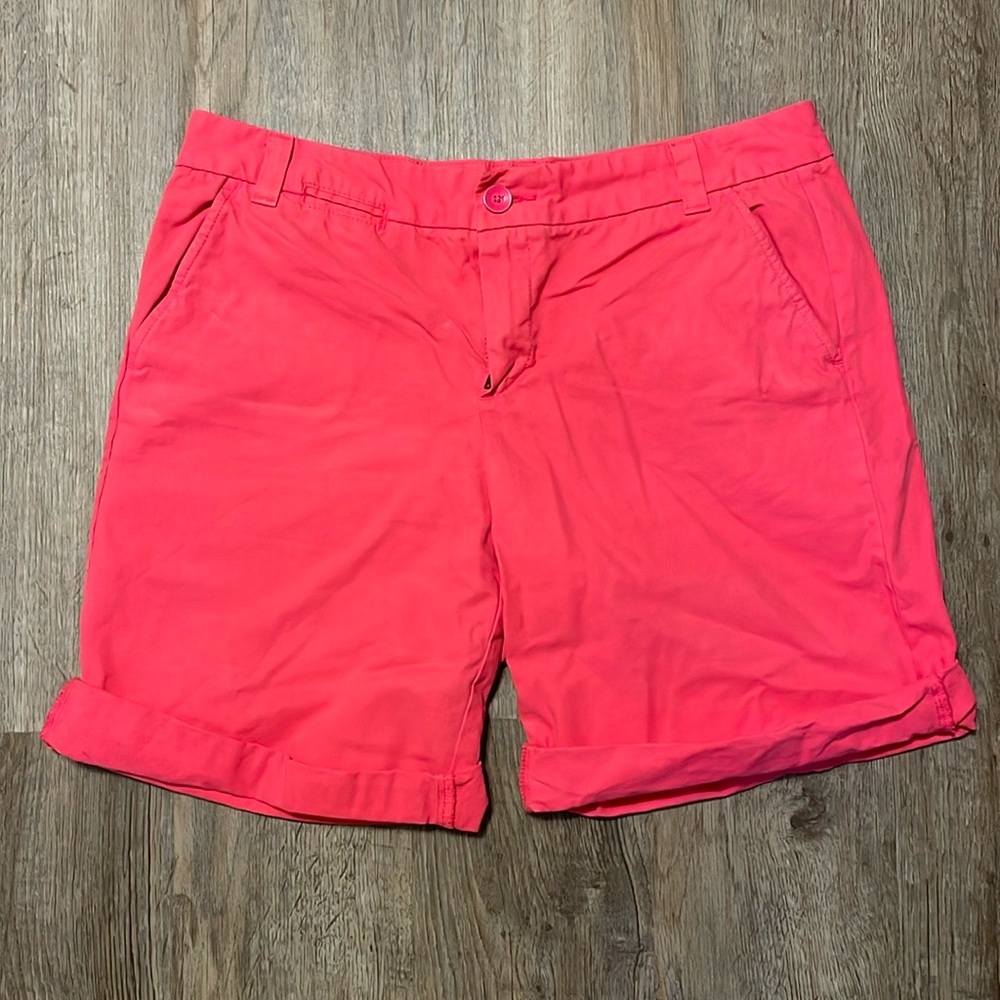 Gap Khaki Boyfriend Rollup Short Sz 6Tall